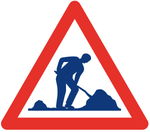 Under Construction Blue